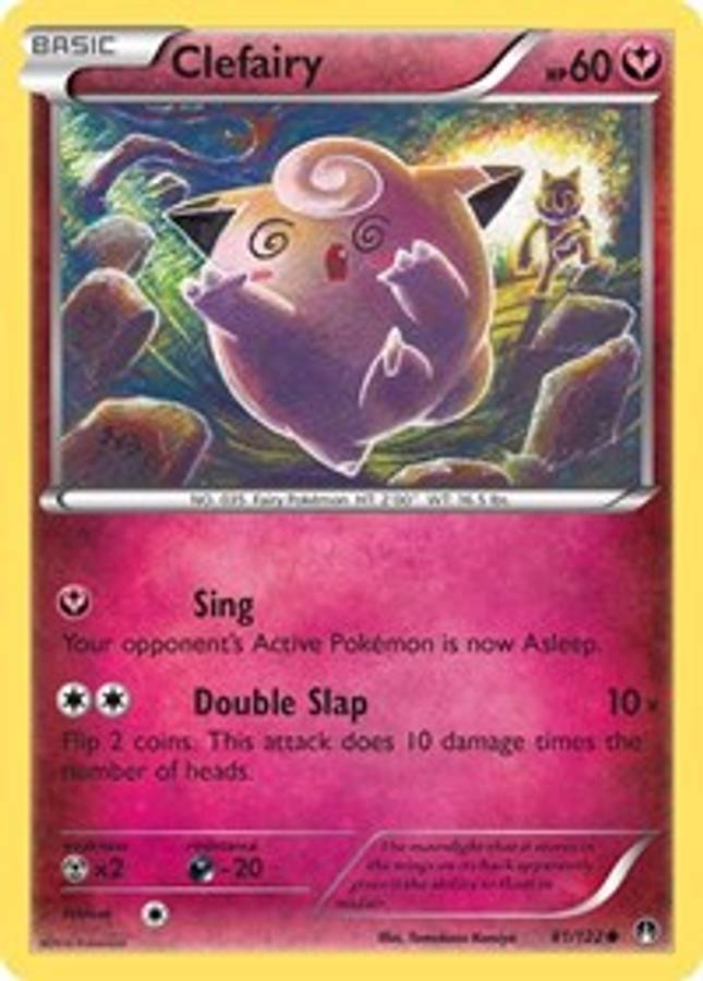 Clefairy #81/122 - XY - BREAKpoint (Normal - Near Mint) - Normal - Near Mint