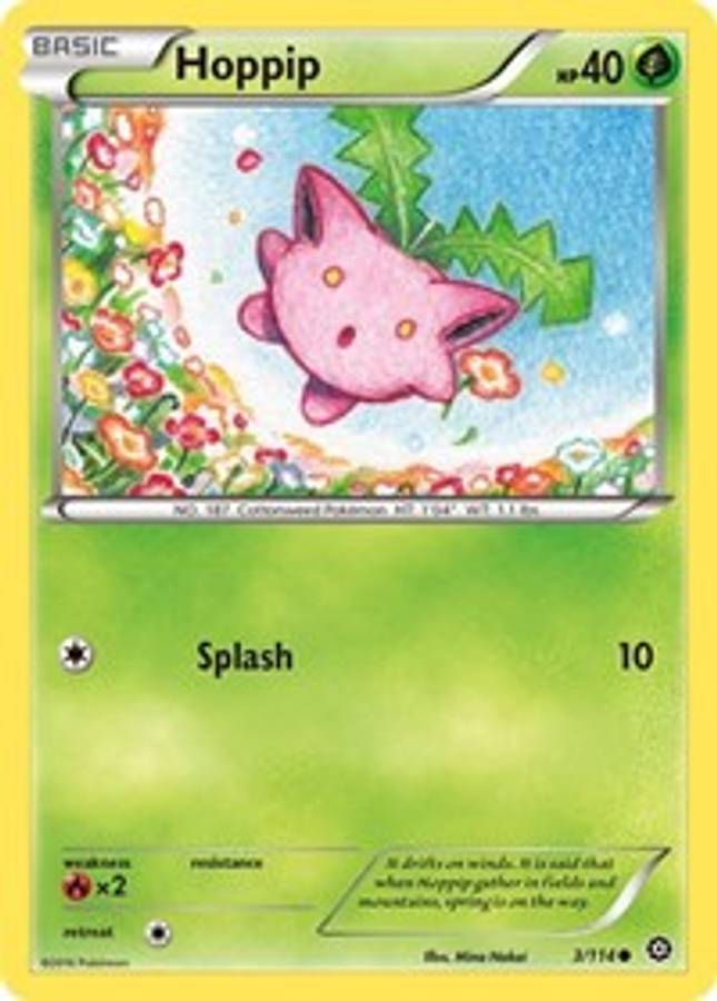 Hoppip #3/114 - XY - Steam Siege (Normal - Near Mint) - Normal - Near Mint