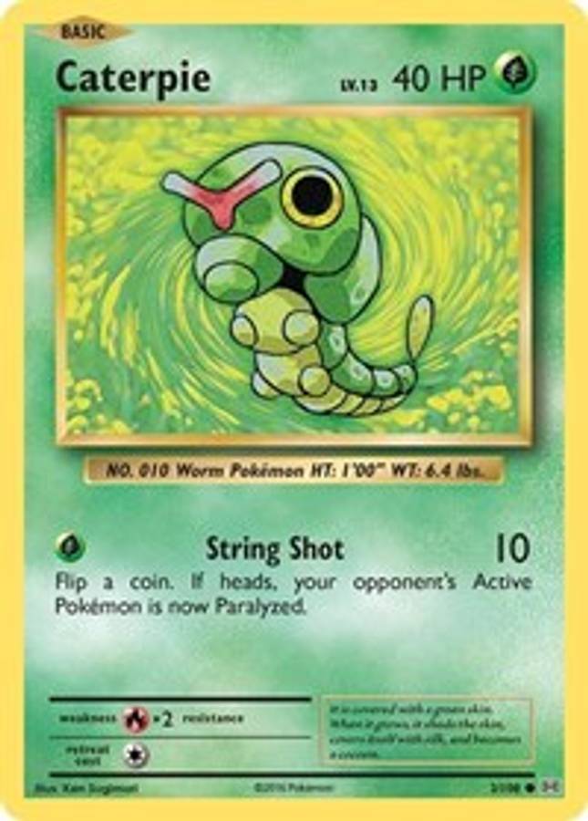 Caterpie #3/108 - XY - Evolutions (Normal - Near Mint) - Normal - Near Mint