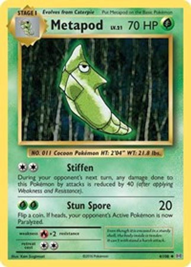 Metapod #4/108 - XY - Evolutions (Normal - Near Mint) - Normal - Near Mint