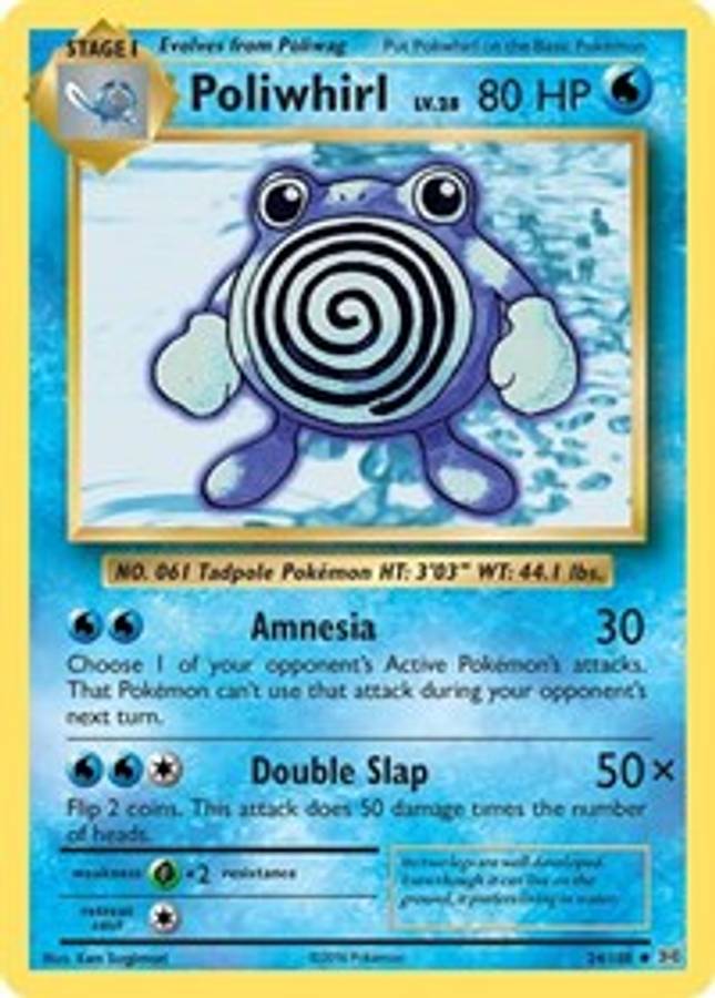 Poliwhirl #24/108 - XY - Evolutions (Normal - Near Mint) - Normal - Near Mint