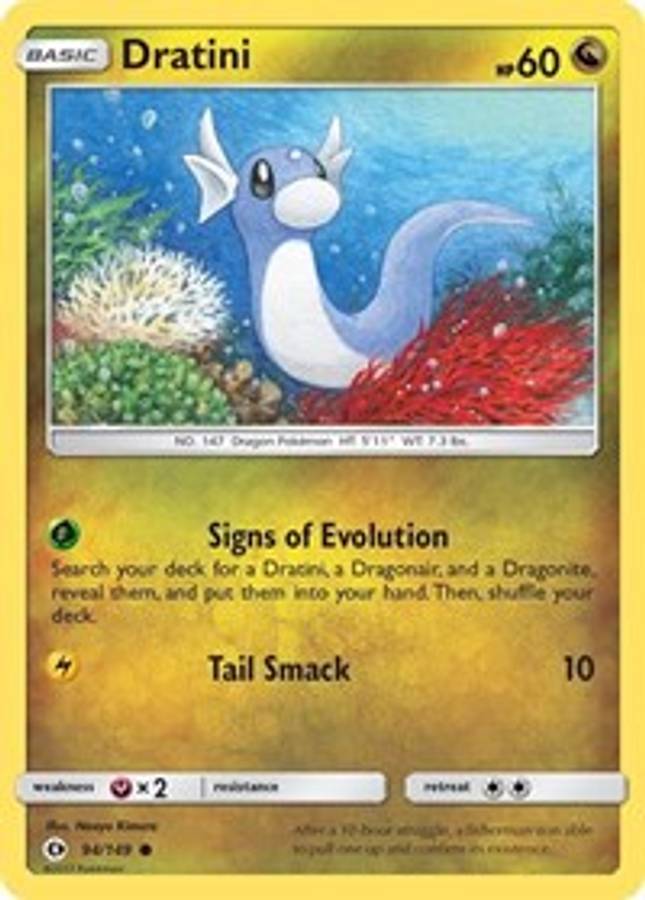 Dratini #94/149 - SM Base Set (Normal - Near Mint) - Normal - Near Mint
