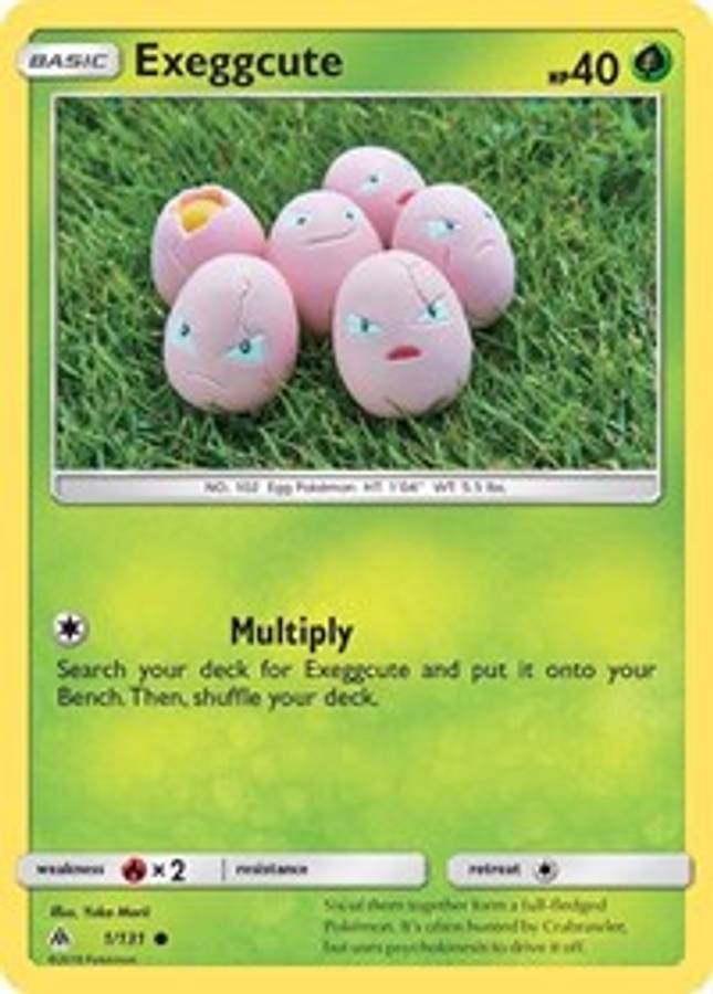 Exeggcute #1/131 - SM - Forbidden Light (Normal - Near Mint) - Normal - Near Mint
