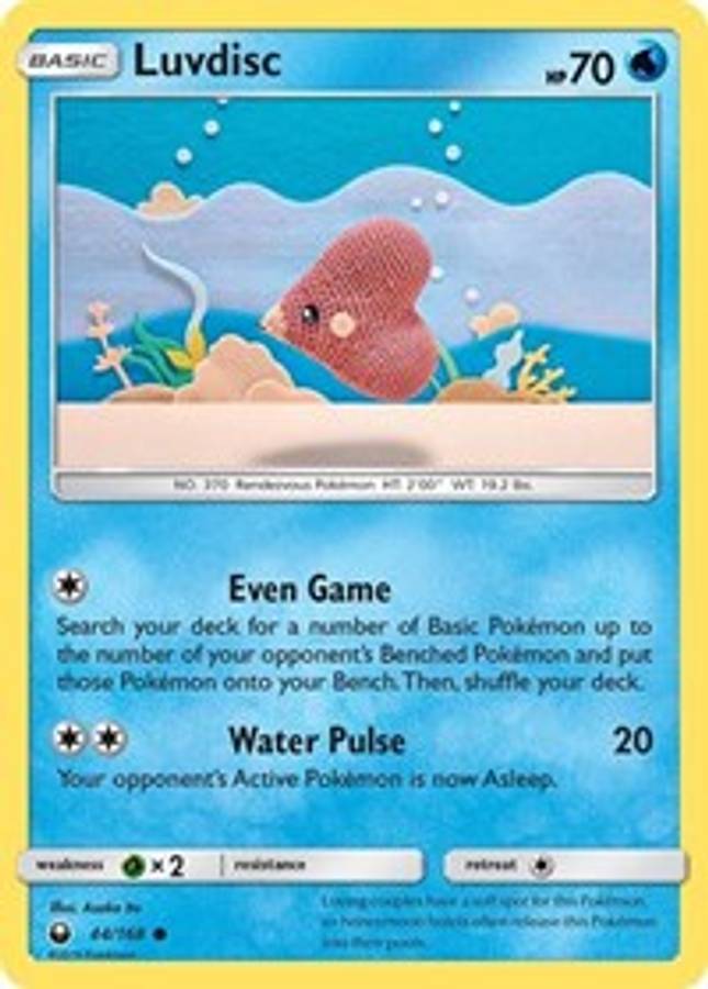 Luvdisc #44/168 - SM - Celestial Storm (Normal - Near Mint) - Normal - Near Mint