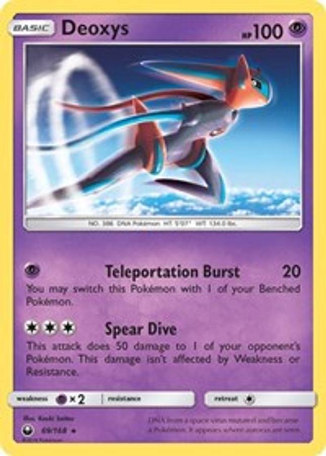 Deoxys (69) #69/168 - SM - Celestial Storm (Normal - Near Mint) - Normal - Near Mint