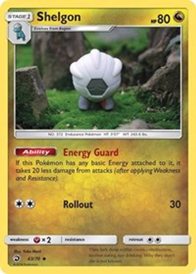 Shelgon #43/70 - Dragon Majesty (Normal - Near Mint) - Normal - Near Mint