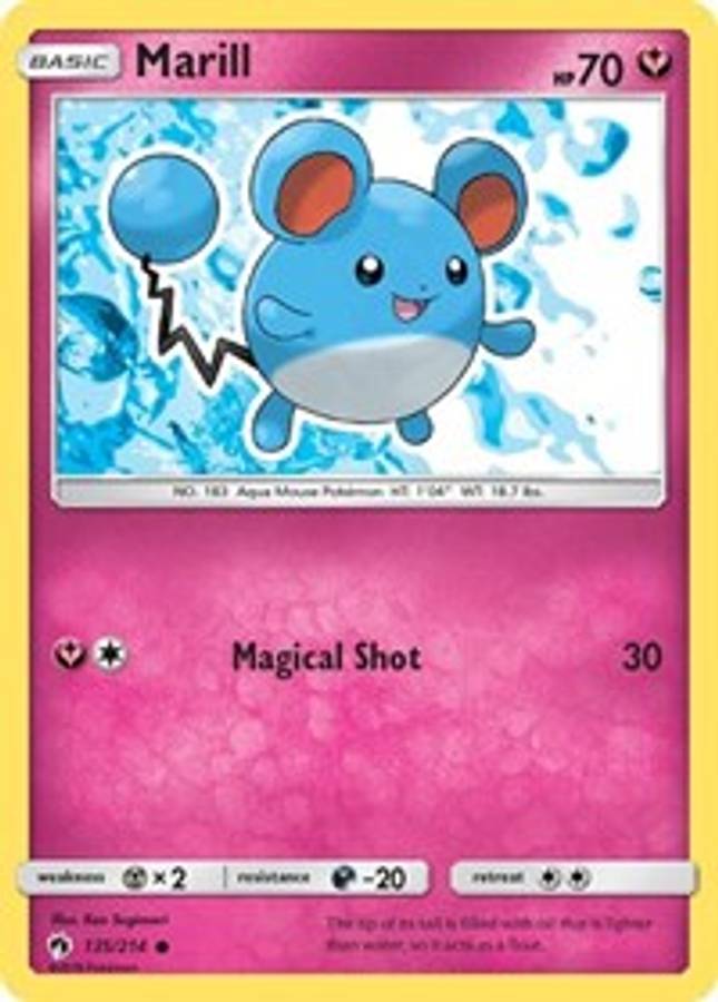 Marill #135/214 - SM - Lost Thunder (Normal - Near Mint) - Normal - Near Mint
