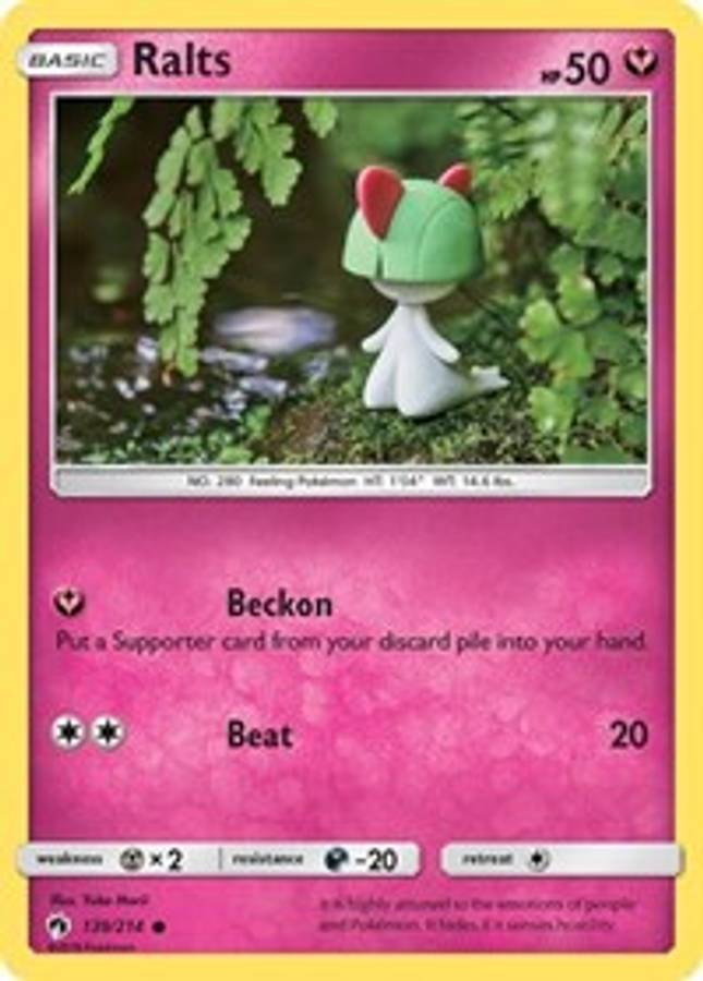 Ralts #139/214 - SM - Lost Thunder (Normal - Near Mint) - Normal - Near Mint
