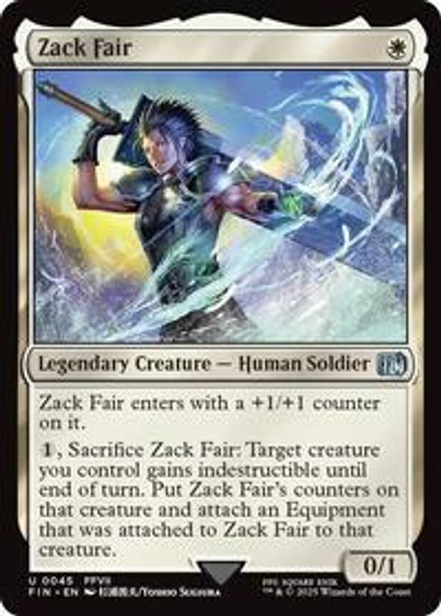 Zack Fair #45 - FINAL FANTASY (Normal - Near Mint) - Normal - Near Mint