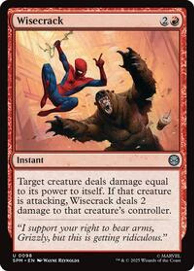 Wisecrack #98 - Marvel's Spider-Man (Foil - Near Mint) - Foil - Near Mint