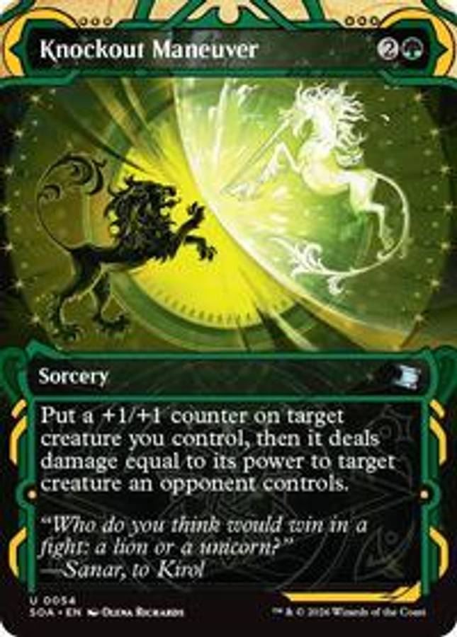 Knockout Maneuver #54 - Secrets of Strixhaven: Mystical Archive (Normal - Near Mint) - Normal - N...