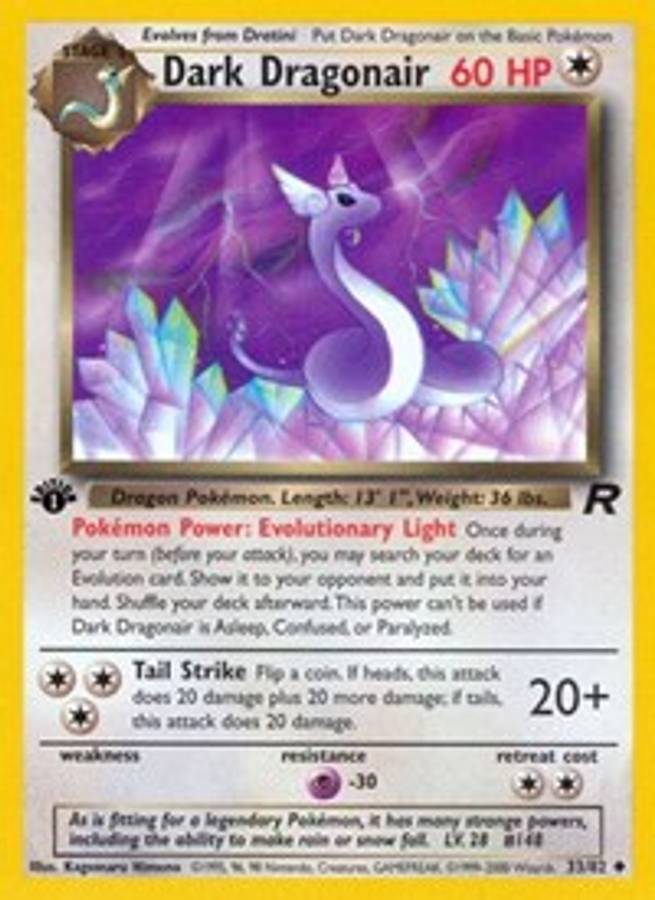 Dark Dragonair #33/82 - Team Rocket (Unlimited - Moderately Played) - Unlimited - Moderately Played