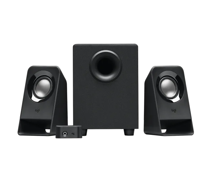 Logitech Z213 Compact 2.1 Speaker System With 3.5mm Connection - Open Box