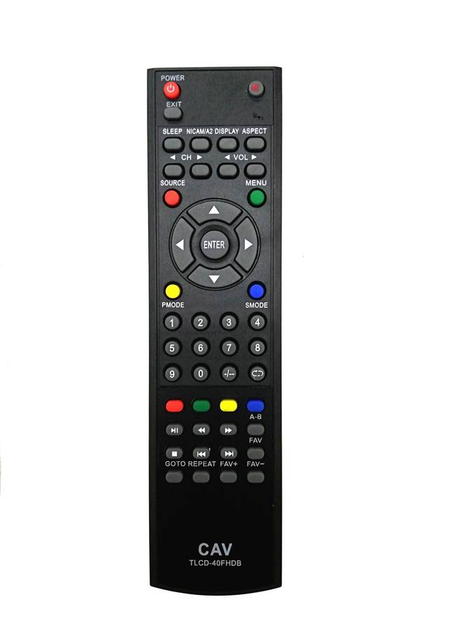 Telefunken TLCD-40FHDB TV Compatible Remote