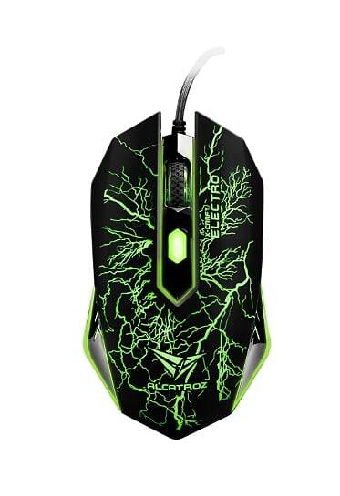Alcatroz X-Craft Classic Gaming Mouse - Electro