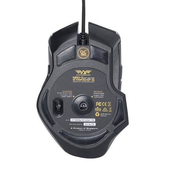 Armaggeddon NRO-5 STARSHIP III RGB Laser Gaming Mouse