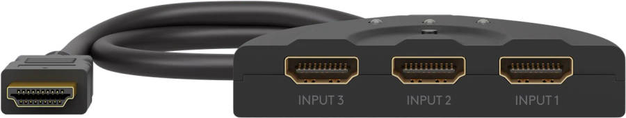 Goobay HDMI Switch 3 to 1 (4K @ 60 Hz)