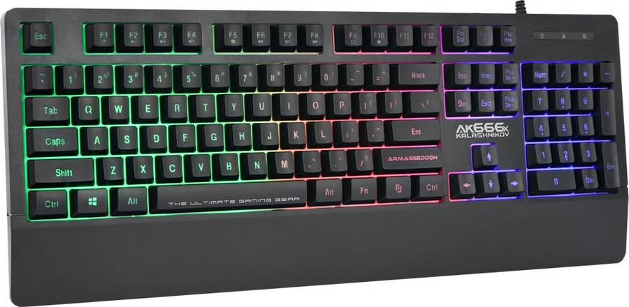 Armaggeddon AK-666X Kalashnikov Membrane Gaming Keyboard