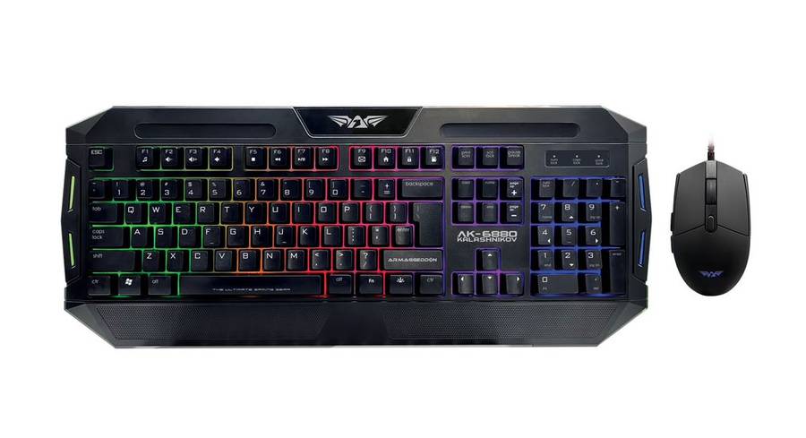 Armaggeddon AK-6880 Kalashikov Gaming Keyboard and Mouse