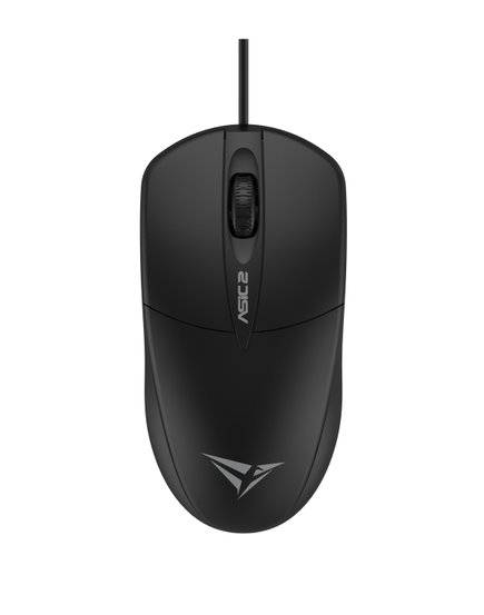 Alcatroz Asic 2 High Resolution Optical Wired Mouse - Black