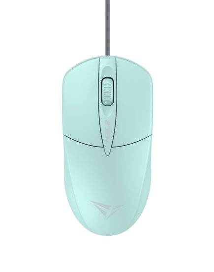 Alcatroz Asic 2 High Resolution Optical Wired Mouse - Mint