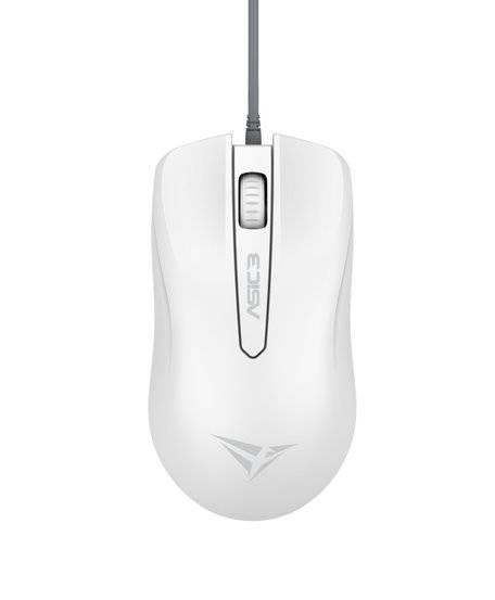 Alcatroz Asic 3 (2021 Edition) Optical Wired Mouse - White