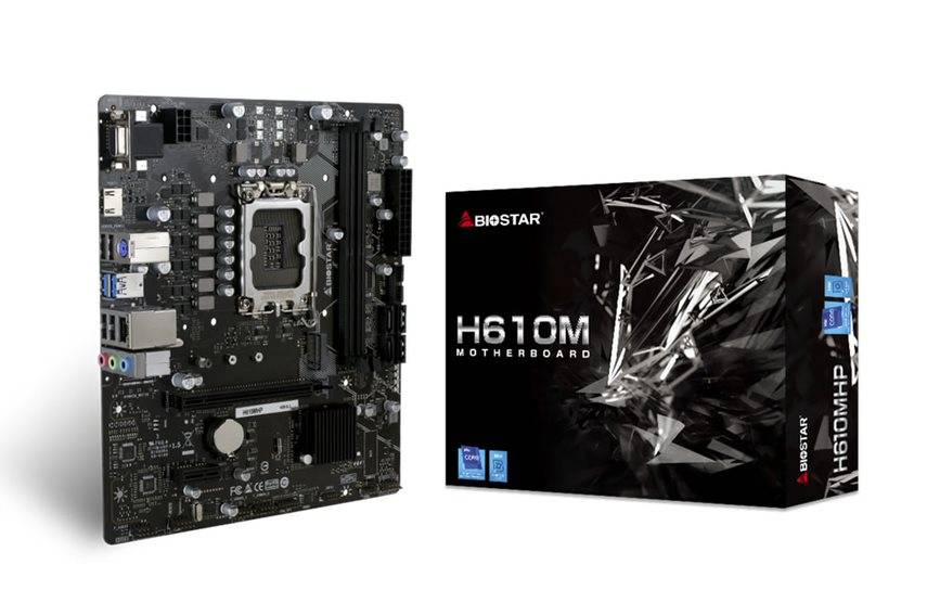 Biostar H610MHP MicroATX Motherboard - Socket 1700