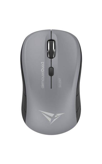 Alcatroz Airmouse Duo 3 Silent Wireless and Bluetooth Mouse - Grey