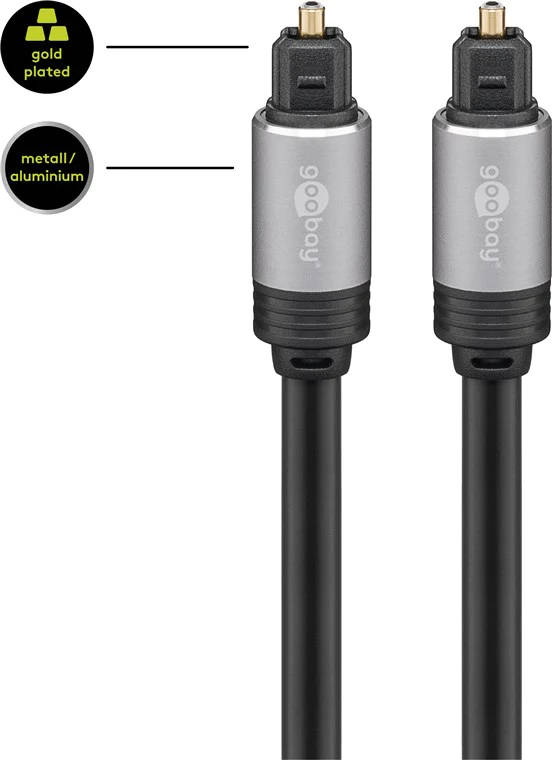 Goobay Toslink M-M Digital Audio Connection 1.5m Cable