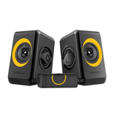 SonicGear Quatro 2 2.0 Speaker System - Orange