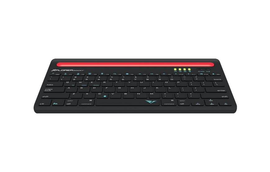 Alcatroz Xplorer Dock 1 Bluetooth Keyboard - Black/Red