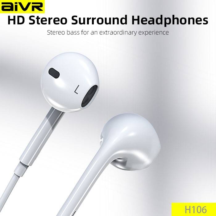 Aivr H106B Wired Earphones