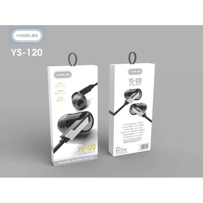 YESPLUS YS-120 Wired Earphones