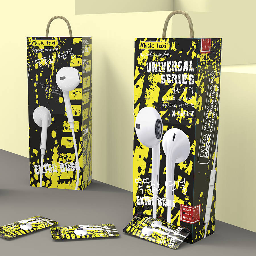 Music Taxi X-597 Wired Eaphones