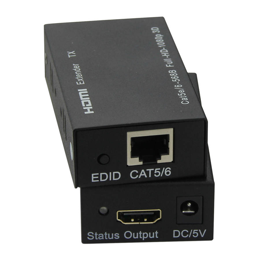 CAT5e/6e 60M 4K HDMI Extender