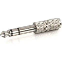 6.3mm Male-3.5mm Stereo Female Metal Plug