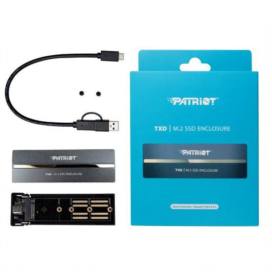Patriot TXD PCIe M.2 2280 USB 3.2 Gen2 SSD Enclosure