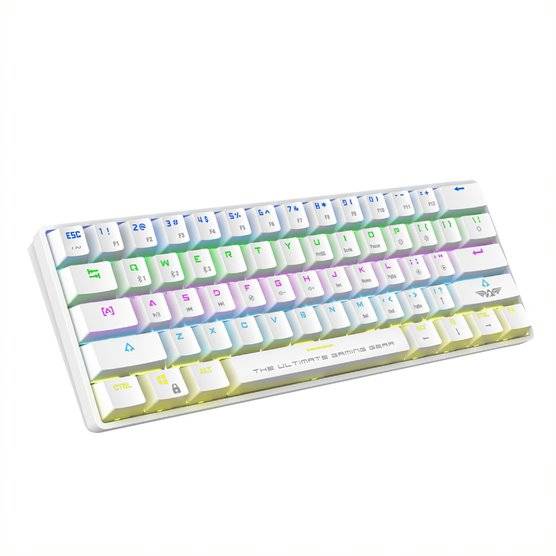 Armaggeddon MBA-61R Starling 61 Key Bluetooth Mechanical Keyboard - White