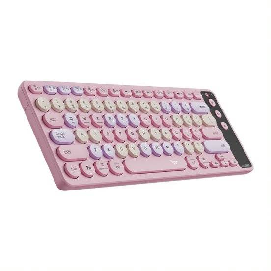 Alcatroz Jellybean Air Dock 2 Bluetooth and Wireless Keyboard - Spring Pink