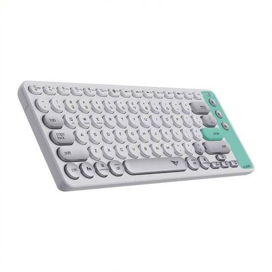 Alcatroz Jellybean Air Dock 2 Bluetooth and Wireless Keyboard - Winter White