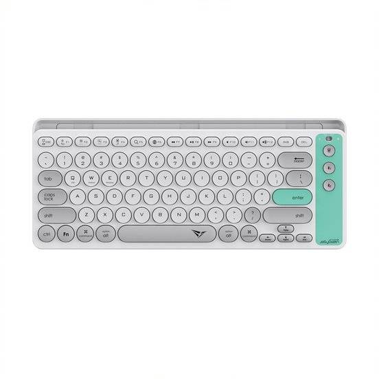 Alcatroz Jellybean Air Dock 2 Bluetooth and Wireless Keyboard - Winter White