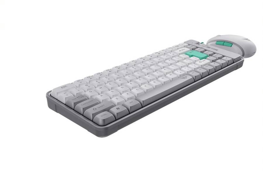 Alcatroz Tetriz Air 300c Bluetooth and Wireless Combo - Winter White