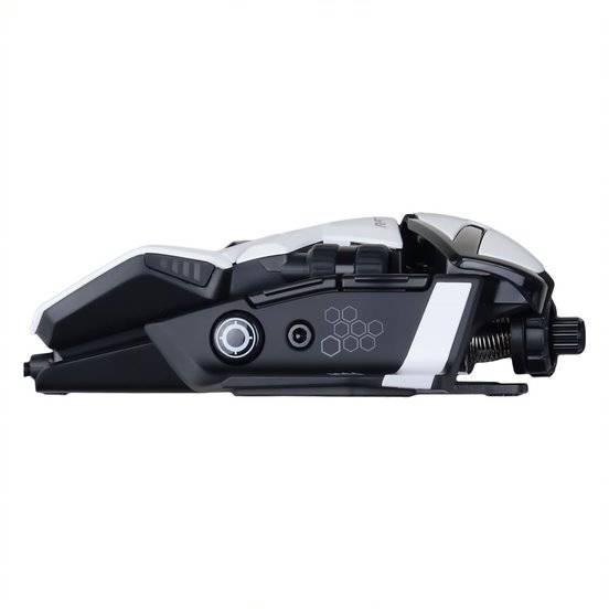 Mad Catz R.A.T. 6+ Wired Optical Gaming Mouse - White
