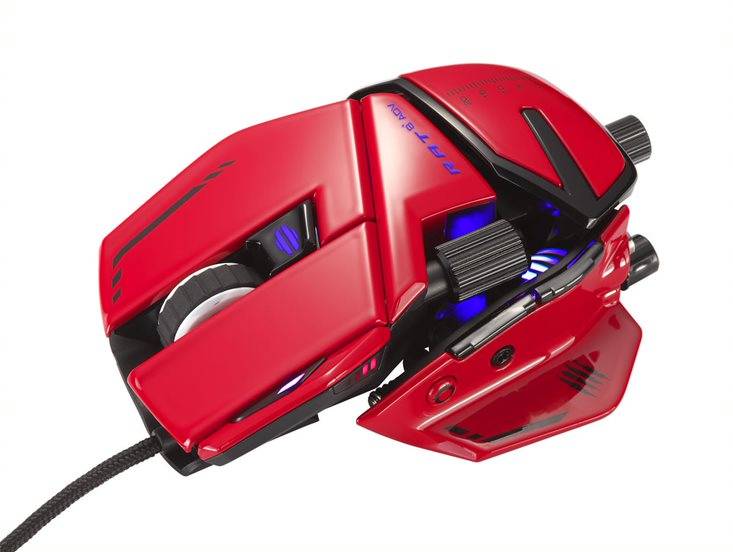 Mad Catz R.A.T. 8+ ADV Highly Customizable Optical Wired Gaming Mouse