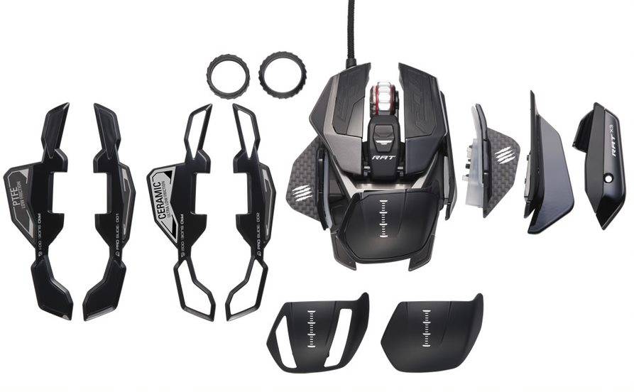 Mad Catz R.A.T. PRO X3 Fully Customizable Optical Gaming Mouse