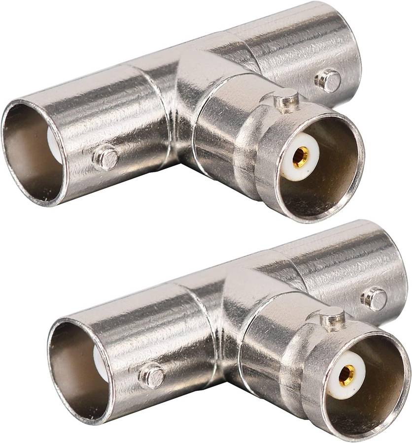BNC 3 Way Connecter (2 Pack) Adapter