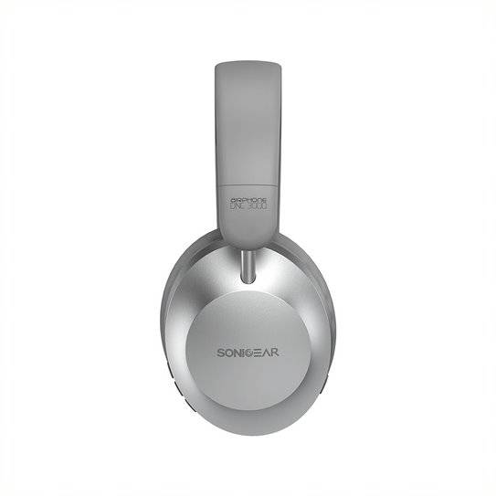 SonicGear Airphone DNC 3000 Digital Active Noise Cancellation Headsets - Platinum