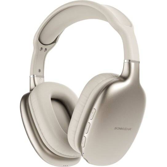 SonicGear Airphone 6 Bluetooth Headphones - Champagne