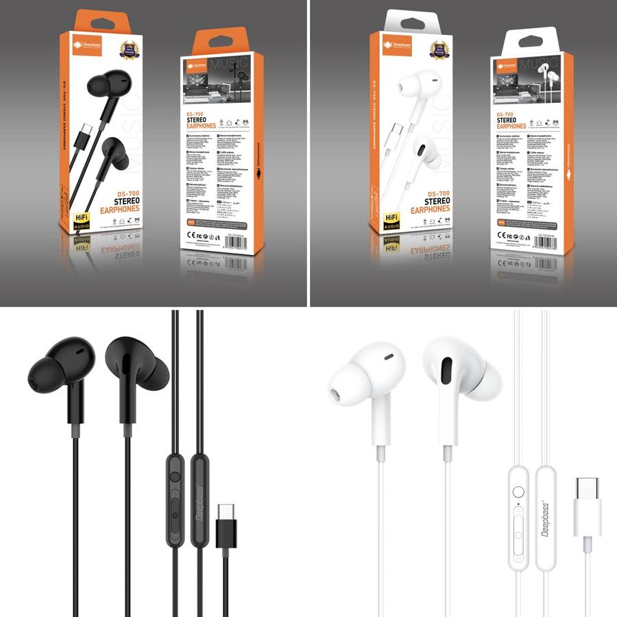 Deepbass DS-700 Type-C Earphones