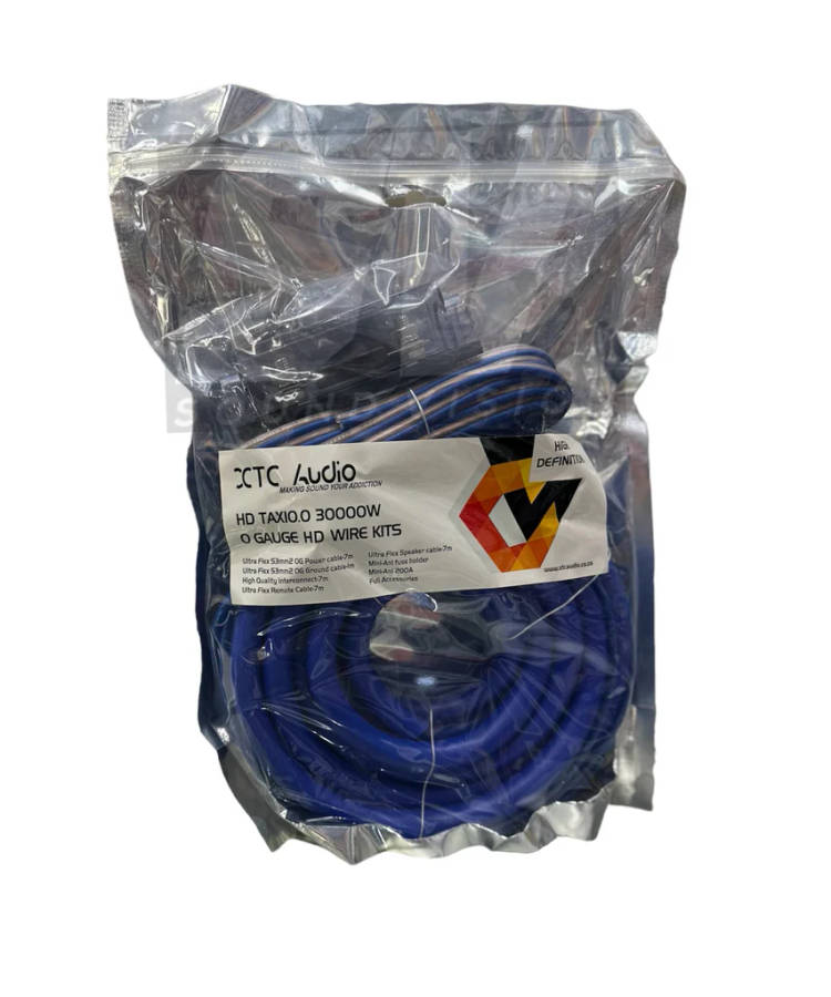 XTC Audio 0 Gauge Wiring Kit